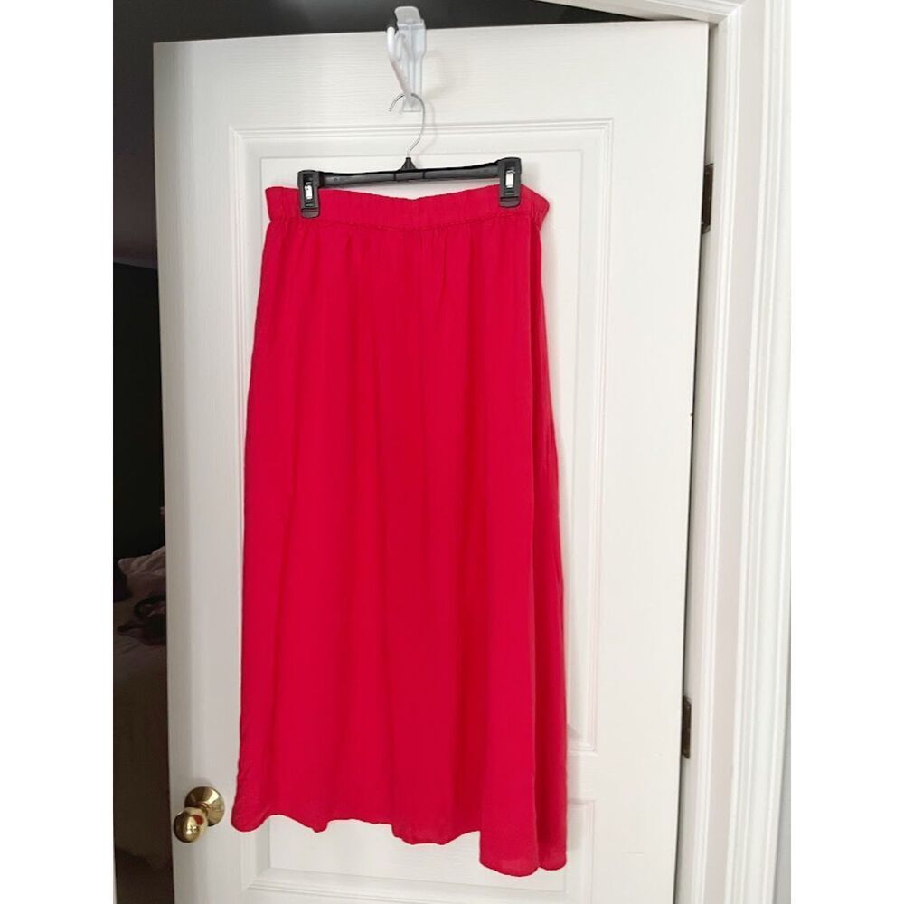 Old Navy PETITE Maxi Unlined Lightweight Pull On Stretch Waist Skirt